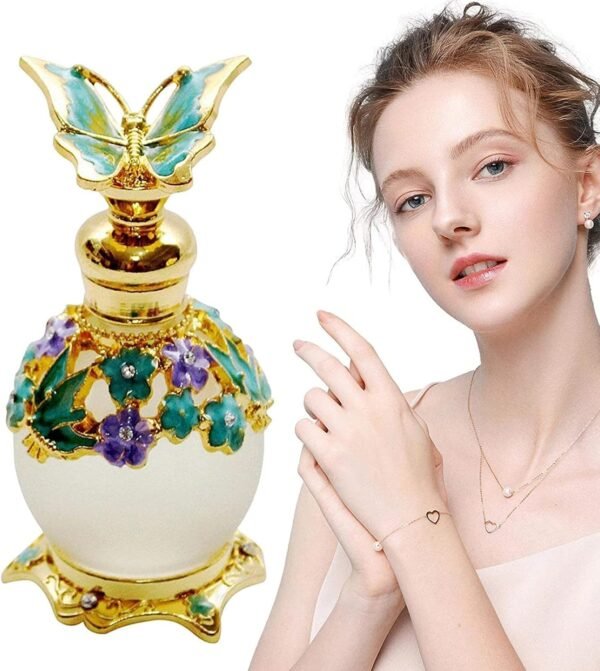 Perfume For Women, Muslim Perfume Halal Dubai Essential Oil Luxury Fragrance Long Lasting Vintage Exquisite Religious Supply - The Luxurious Scent (Green) - Image 7