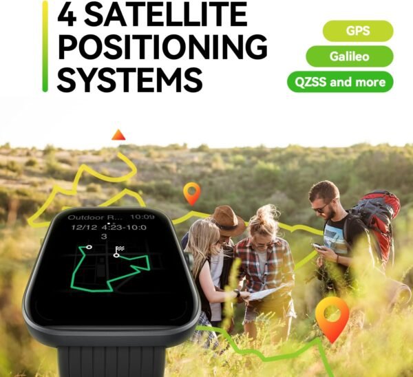 Amazfit Bip 3 Pro Smart Watch for Men, GPS, 14-Day Battery Life, Activity Fitness Tracker with 60+ Sports Modes, Water Resistant, Sleep & Heart Rate Monitor, for Android Phone & iPhone, Black - Image 3