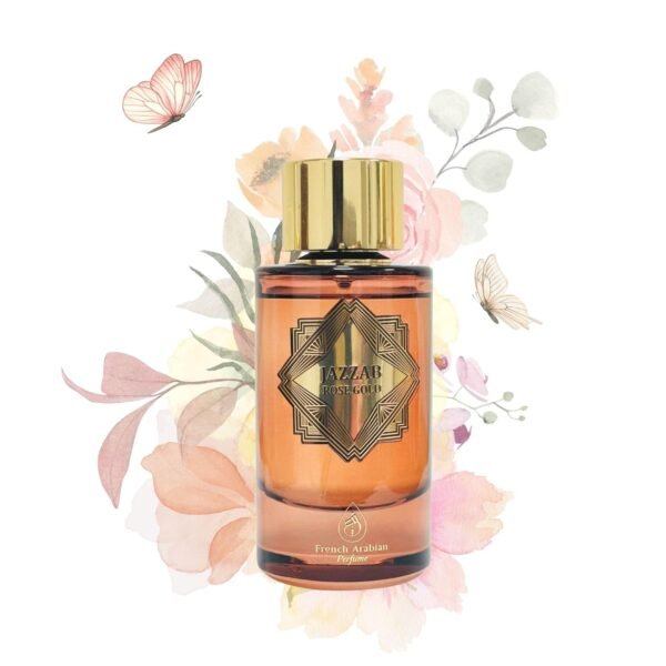 Jazzab Rose Gold Arab Perfume 100ml –Rose Woody Amber Oud Perfume For Her Eau De Parfum 100ml Fresh Scent Spray for Women - Image 7