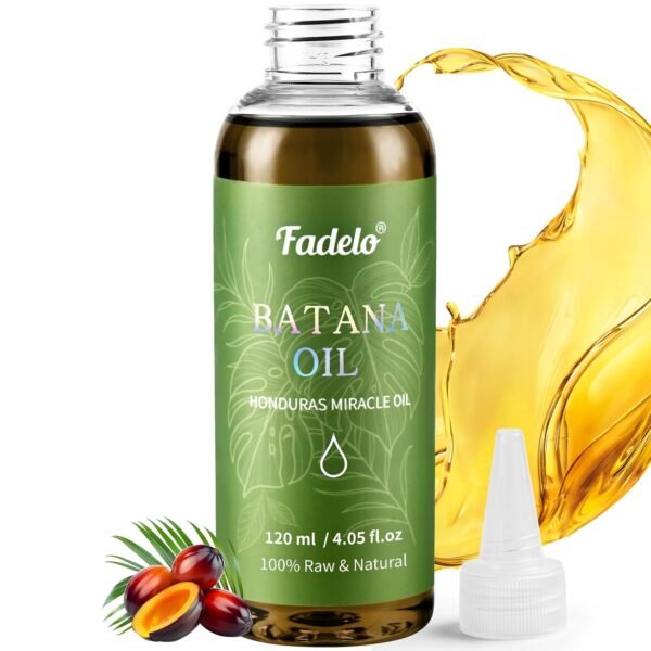 Batana Oil - Dr Sebi Organic Oil for Hair Growth, 100% Raw Pure Natural from Honduras, Deeply Nourishing Scalp for Thicker & Stronger Hair, 4.05 fl oz - Image 2