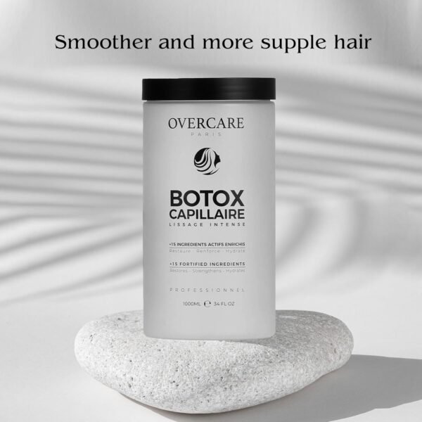 OVERCARE Botox Hair Treatment Mask | 1000ml Deep Conditioning Hair Mask for Damaged, Dry Hair | Hair Botox Treatment with Keratin for Women - Provides Deep Hydration, Shine, and Smoothness - Image 5