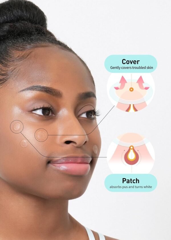 OLIVE YOUNG Care Plus Spot Patch 1 Pack | Hydrocolloid Acne Korean Spot Patch to Cover Zits, Pimples and Blemishes, for Troubled Skin and Face (102 Count - 10mm*72ea + 12mm*30ea) - Image 4