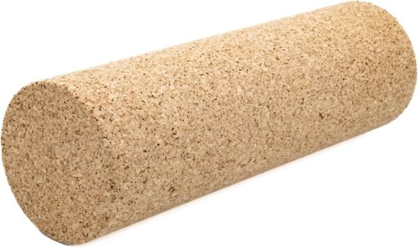 High-Density Cork Body Roller - 11.8" x 3.7" | Strong Eco Cork Roller with Anti-Slip Grip | Enhances Yoga Practice & Provides Deep Tissue Massage for Quick Muscle Recovery - Image 2