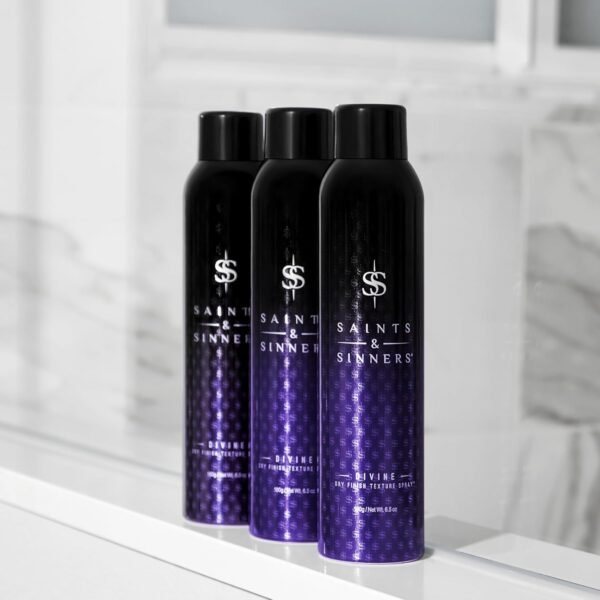 Saints & Sinners Divine Dry Finish Texture Spray for Volume, Texture and Body - Image 5