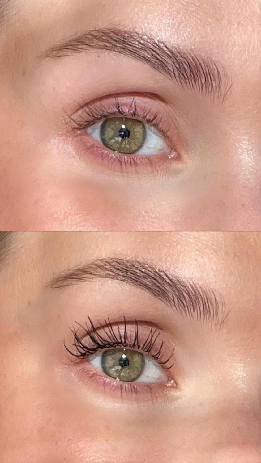 Hypoallergenic Mascara Sensitive Eyes - Smudge-Proof, Sweatproof, Lengthening Mascara for Maximum Volume and Length - Vegan, Non Toxic Mascara - Image 4