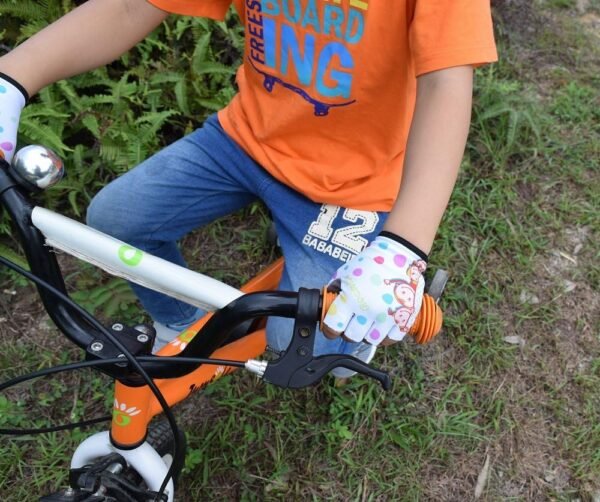 Kids Half Long Finger Climbing Gloves for Age 1-10 Boys Girls Gymnastics Monkey Bars, Good Grip Control Gloves for Scooter Balance Boards Biking Fishing Outdoor Sports - Image 8