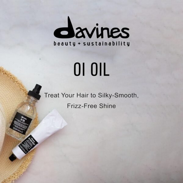 Davines OI Oil | Weightless Hair Oil Perfect for Dry Hair, Coarse & Curly Hair Types | Conrol Frizz | Soft, Shiny Hair - Image 4