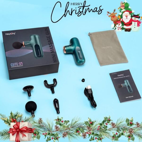Super Mini Massage Gun, Percussion Deep Tissues Muscle Massager, Compact Sports Travel Massage Gun, Portable Handheld Massager for Office Gifts for Her, Home, Athletes - Image 9