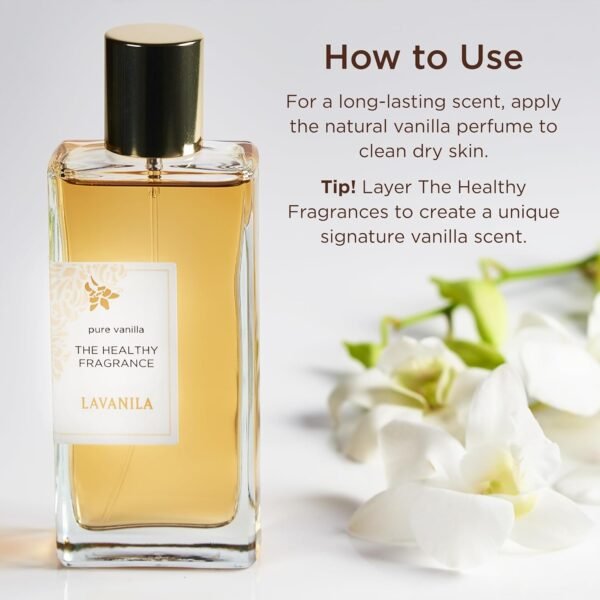 Lavanila Pure Vanilla Perfume for Women, 1.7 Fl Oz - Pure Madagascar Vanilla & Creamy Tonka Bean Fragrance, Clean and Natural Eau de Parfum Made In USA - Image 5