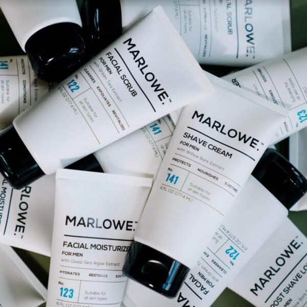 MARLOWE. No. 141 Shave Cream 6 oz, with Shea Butter & Coconut Oil, Conditioning Shaving Cream for a Close Shave, Aloe Citron Scent - Image 4