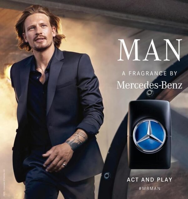 Mercedes-Benz Man - Eau de Toilette for Men - Aromatic, Woody Fruity Mens Fragrance with Cedar and Oakmoss Notes - Long Lasting Mens Cologne - 1 oz - Image 7