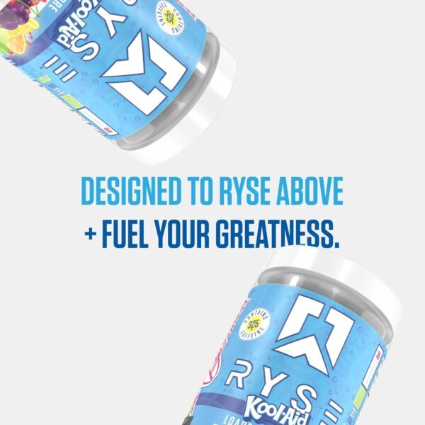 Ryse Loaded Pre Workout Powder Supplement for Men & Women | Pumps, Energy, Focus | Beta Alanine + Citrulline | 325mg Caffeine | 30 Servings (Tropical Punch) - Image 8