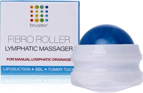 Lymphatic Drainage Massager, Massage Roller Ball, Fibro Roller for Fibrosis Treatment, Liposuction, 360 Lipo, Tummy Tuck & BBL Post Surgery Recovery, Body Roller - Image 2