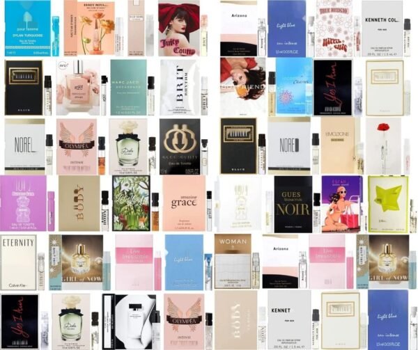 Women's Designer Fragrance Sampler Set - Luxury High End Perfume Vial Sample Most Popular (12 Random Samples) - Image 3
