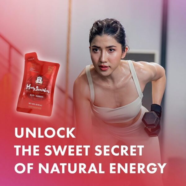 JungKwanJang HongSamWon Korean Red Ginseng Herbal Drink | Energy Drink, Pre Workout, Ginseng Supplement, Herbal Tea | Korean Red Ginseng Extract, Jujube, Ginger, Cinnamon | Vegan Friendly | 20 Count - Image 3