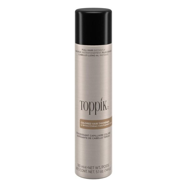 Toppik Colored Hair Thickener, Temporary Hair Color Spray for Root Touchup with Hair Thickening Fibers, 5.1 oz - Image 2