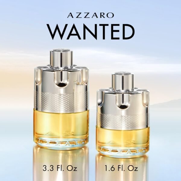 Azzaro Wanted Eau de Toilette - Vibrant & Irresistible Mens Cologne - Woody, Citrus & Spicy Fragrance - Fresh Notes of Cardamom, Lemon, Vetiver - Everyday Wear - Luxury Perfumes for Men - Image 5