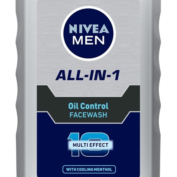 Nivea Men Oil Control All In One Face Wash - 150ml - Image 5
