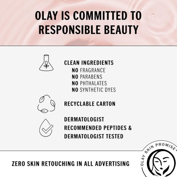Olay Regenerist Micro-Sculpting Cream Face Moisturizer, Fragrance-Free, 1.7 oz - Image 8