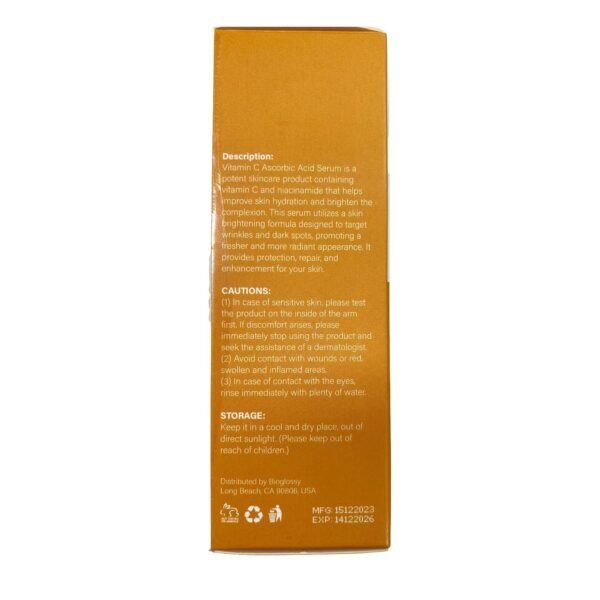 Vitamin C Serum 20%, Professional Vitamin C Face Serum Anti Aging Skin Care, Enhance Skin Radiance Reduce Fine Lines & Wrinkles for Women - Image 10