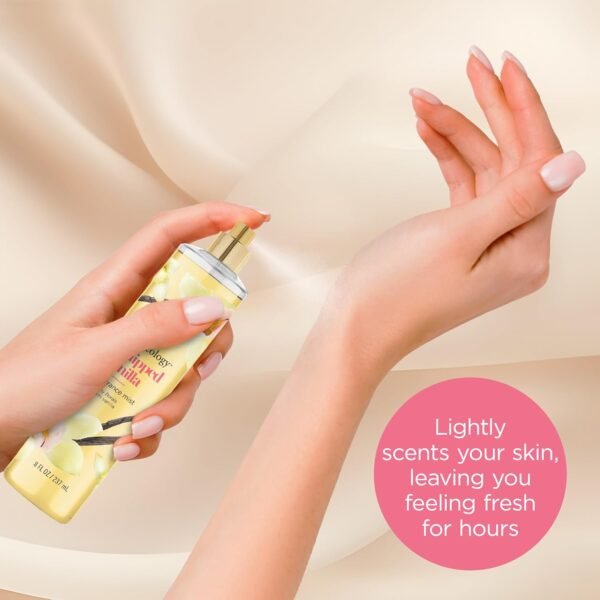 Bodycology Long-Lasting Fragrance Body Mist, Whipped Vanilla, 8 fl oz - Image 5