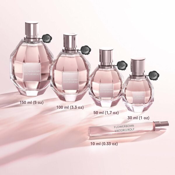 Viktor&Rolf - Flowerbomb Eau de Parfum - Women's Perfume - Floral & Woody - With Notes of Rose, Peony & Patchouli - Image 6