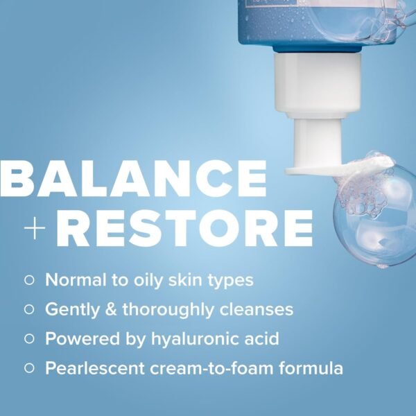 Paula's Choice RESIST Perfectly Balanced Foaming Cleanser, Hyaluronic Acid & Aloe, Anti-Aging Face Wash, Large Pores & Oily Skin, 6.4 Fl Oz - Image 4