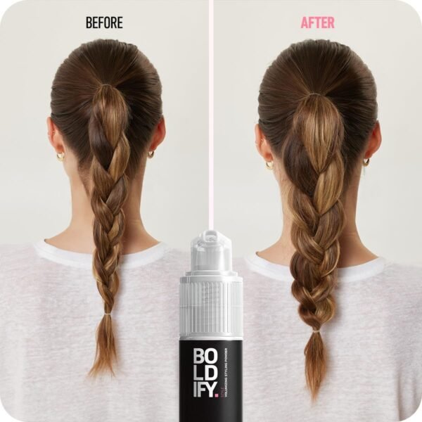 BOLDIFY Hair Texture Powder and Volumizer - Styling for Thinning Hair - Volumizing Powder for Women & Men - Travel Size - Image 6