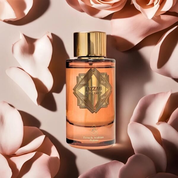 Jazzab Rose Gold Arab Perfume 100ml –Rose Woody Amber Oud Perfume For Her Eau De Parfum 100ml Fresh Scent Spray for Women - Image 11