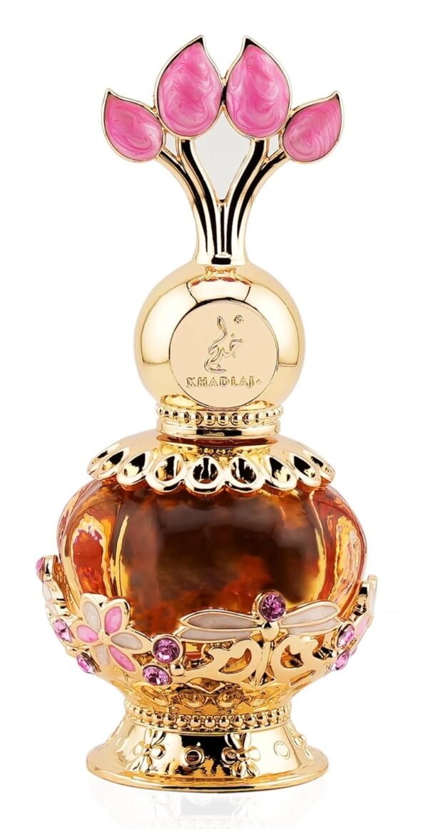 KHADLAJ PERFUMES Pink Musk Concentrated Perfume Oil for Women, 20 ml / 0.7 Ounce - Image 2