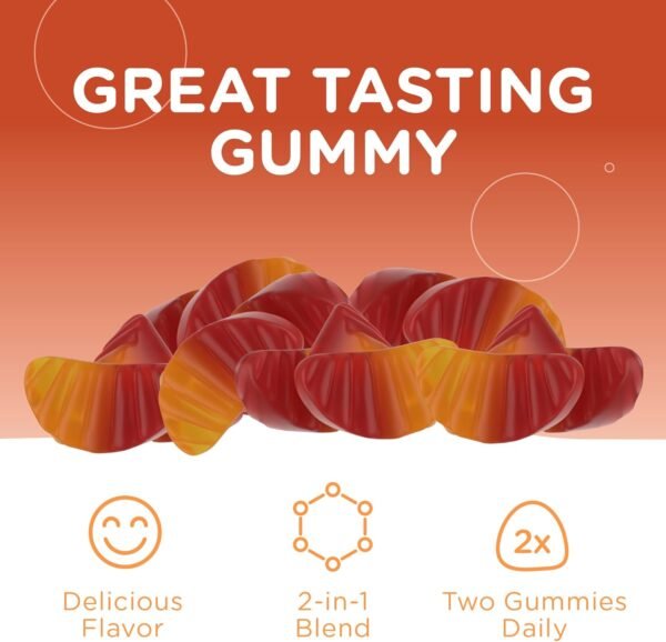 Zahler Chapter One Probiotic Gummies for Kids - Probiotics Gummies with Prebiotic Blend - Raspberry Orange Flavor - Kosher Vegetarian Non GMO Probiotics for Kids - Probiotic with Fiber (60 Count) - Image 6