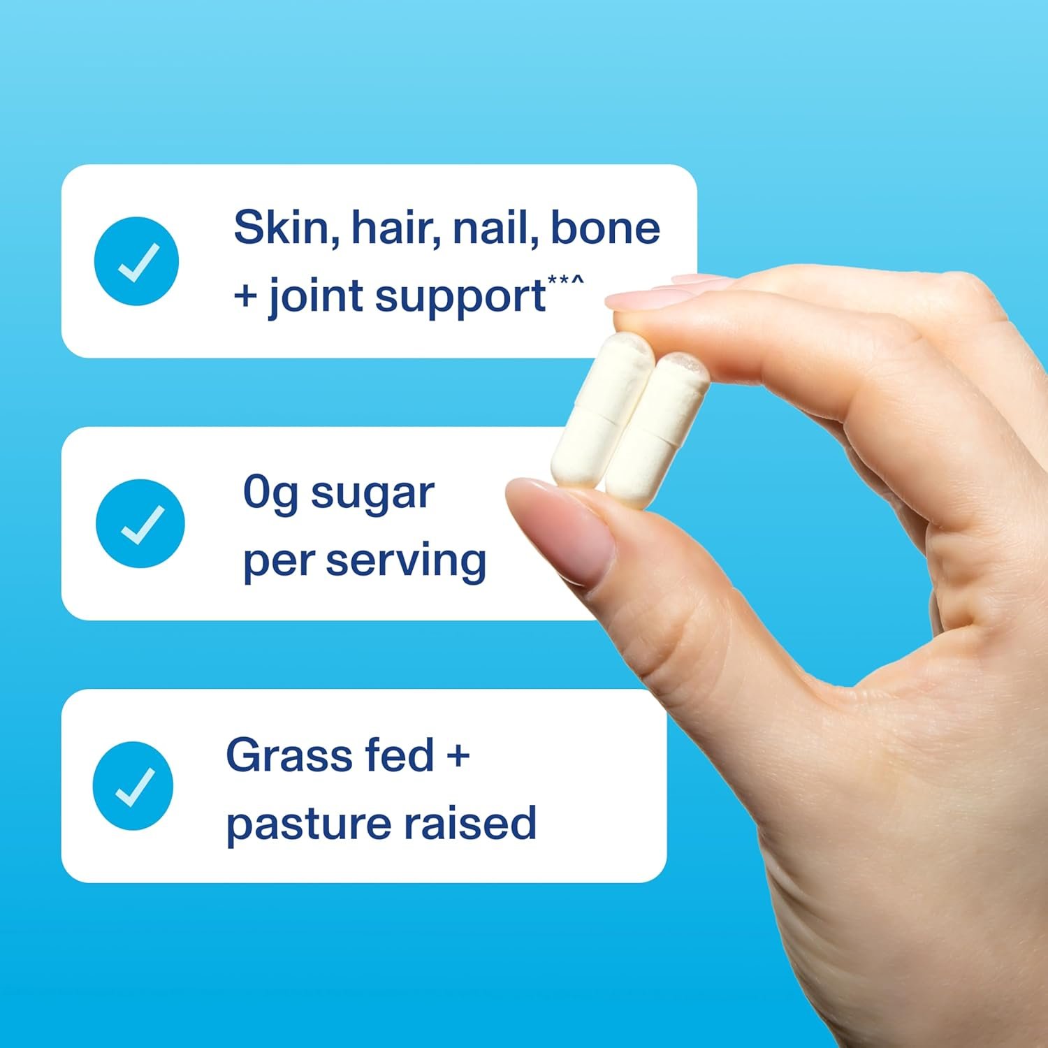 Vital Proteins Collagen Pills Supplement (Type I, III), 360 Collagen Capsules, 3300mg Serving Help Support Healthy Hair, Collagen Supplement - Image 8