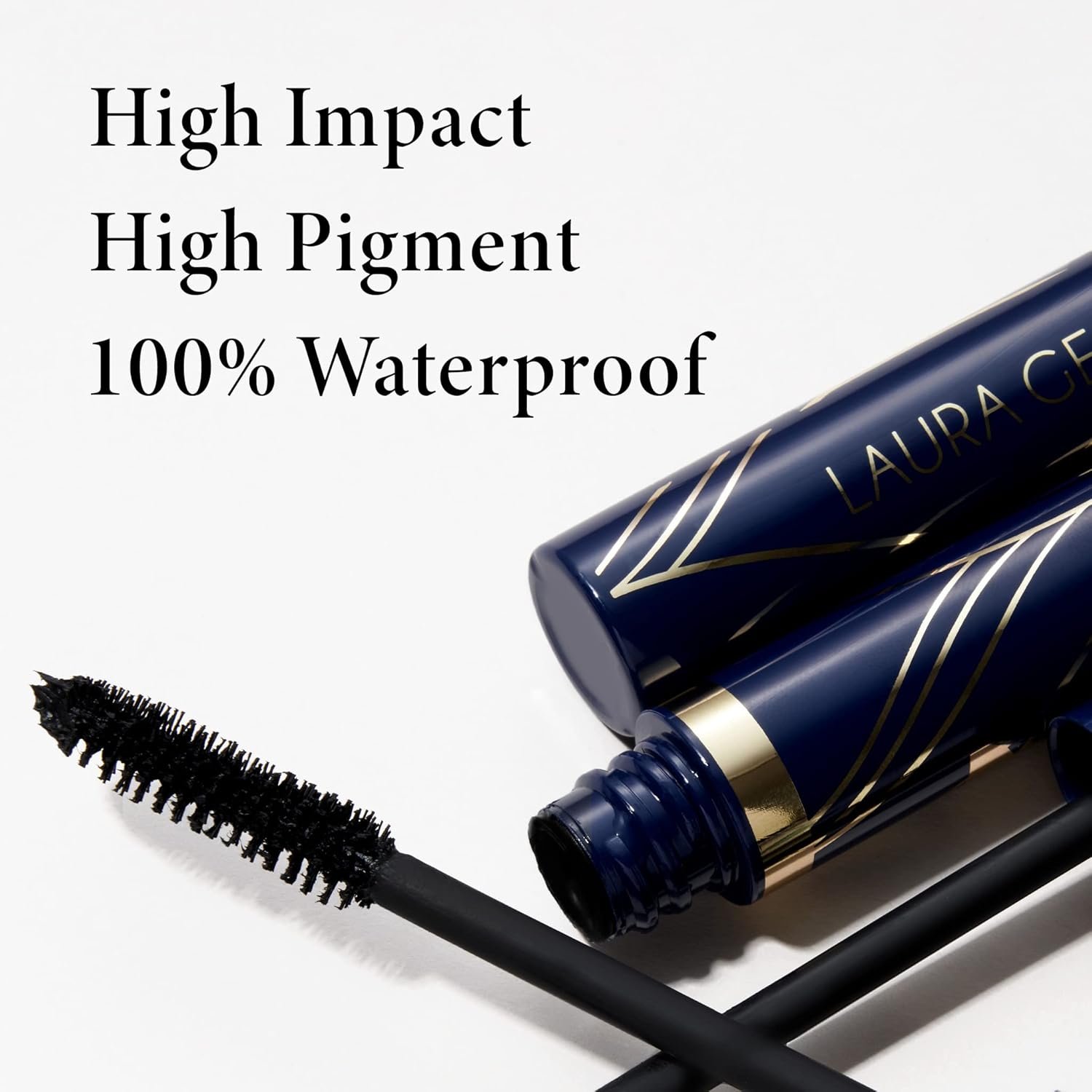 LAURA GELLER NEW YORK Always There Waterproof Lengthening Mascara in Black | Long-Lasting Mascara for Volume and Length - Image 4