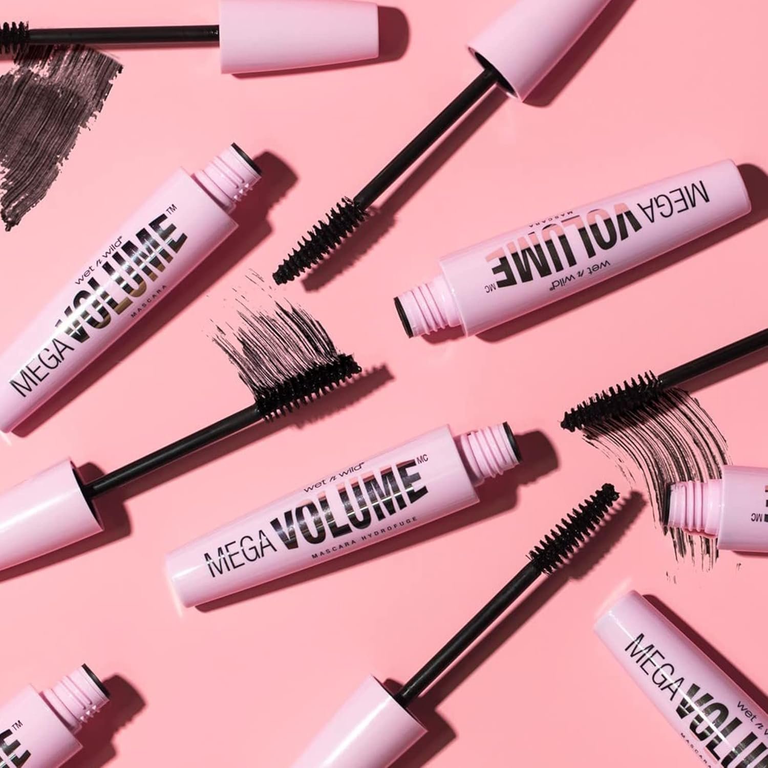 wet n wild Mascara Mega Volume - Volumizing, Waterproof, Smudge-Resistant, Cruelty-Free, Gluten-Free, Sulfate-Free & Vegan - Very Black - Image 9