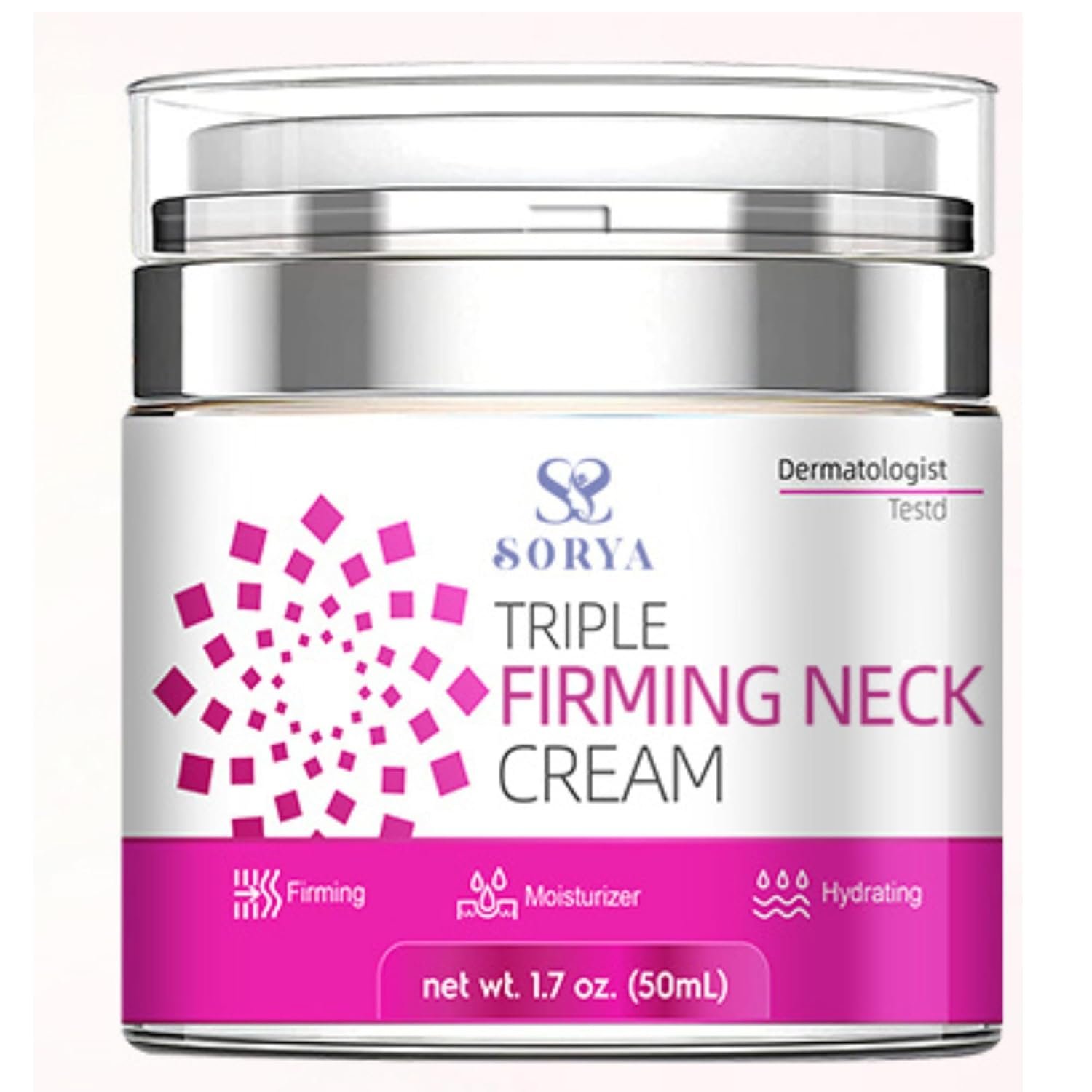 SORYA Neck Firming Cream Anti-Aging To Reduce Wrinkles Neck Firming Cream Moisturizer with Retinol, Collagen & Hyaluronic Acid for Men & Women, - Image 2
