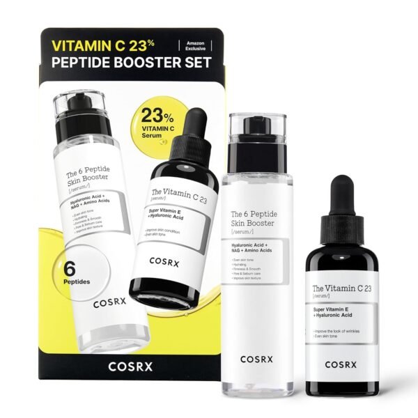 COSRX Vitamin C 23% Peptide Booster Set - Amazon Exclusive - Korean Skin Care, Gift Sets, Stocking Stuffers for Women, Vitamin C Serum, Face Serum - Image 2