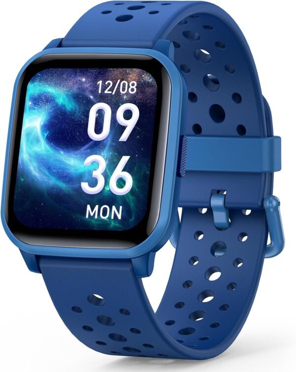 Kids Smart Watch Girls Boys, Smart Watch for Kids Smart Watch Gifts for 4-16 Years Old with Sleep Mode 19 Sports Mode Pedometer Birthday Gift for Boys Girls - Image 2