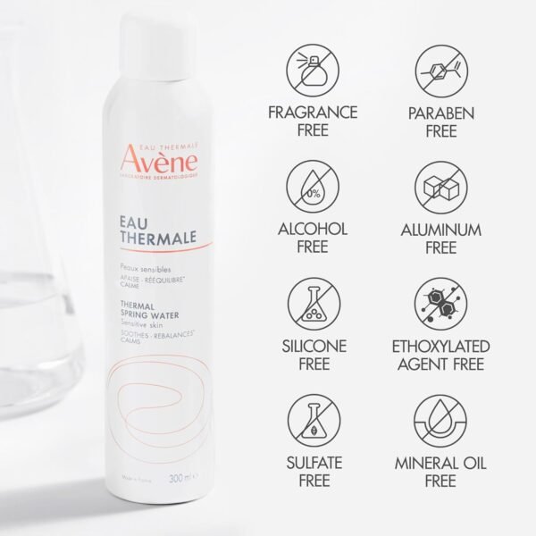 Avene Thermal Spring Water, Soothing Calming Facial Mist Spray for Sensitive Skin - Image 7
