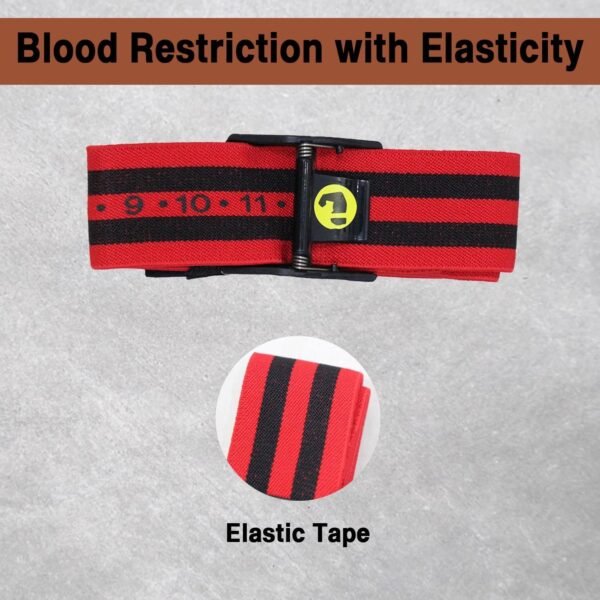 Occlusion Bands for Women Glutes & Hip Building, Blood Flow Resistance Bands for Buttock, Fitness, Occlusion Training, Booty Bands for Women Increase Muscle Mass in Women & Men - Image 4