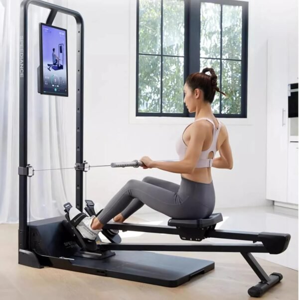 Rowing Bench, Rower Attachment for Gym Monster, Rowing Machine for Home Work Out, Adjustable Resistance Levels, Rowing Machine for Home Gym - Image 7