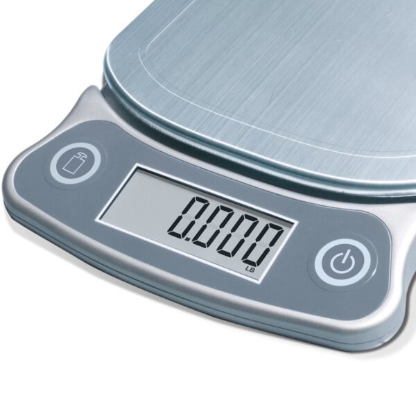 Eat Smart ESKS-10 Precision Elite Digital Kitchen Scale - 15 lb. Capacity, UltraBright Display and Stainless Steel Platform - Image 7