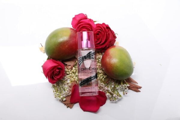 Bebe Silver Body Mist - Body Spray for Women with Mango, Tuberose, Peony, Jasmine, Rose, Cedarwood, Musk, and Sandalwood Long-Lasting Fragrance Mist - 8.4 Fl Oz - Image 4