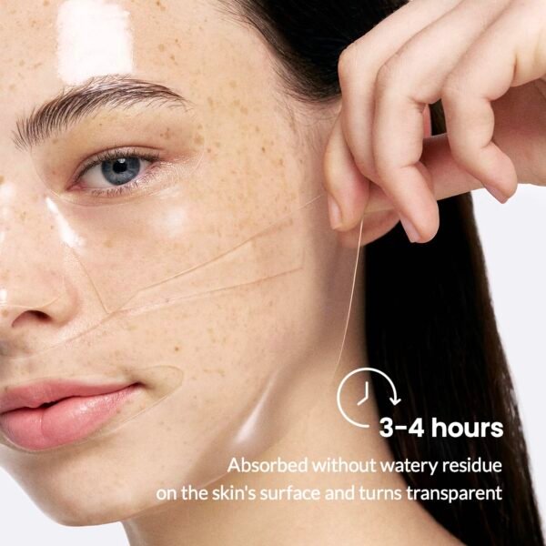 BIODANCE Bio-Collagen Real Deep Mask, Hydrating Overnight Hydrogel Mask, Pore Minimizing, Elasticity Improvement, 34g x4ea - Image 5