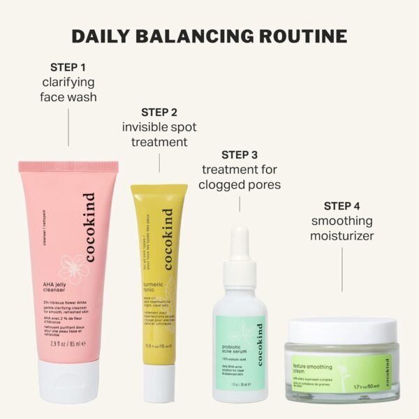 Cocokind Texture Smoothing Cream, Face Moisturizer with Squalane, Celery Seed and Cucumber, Face Lotion Moisturizer Face, Hydrating Face Cream - Image 9