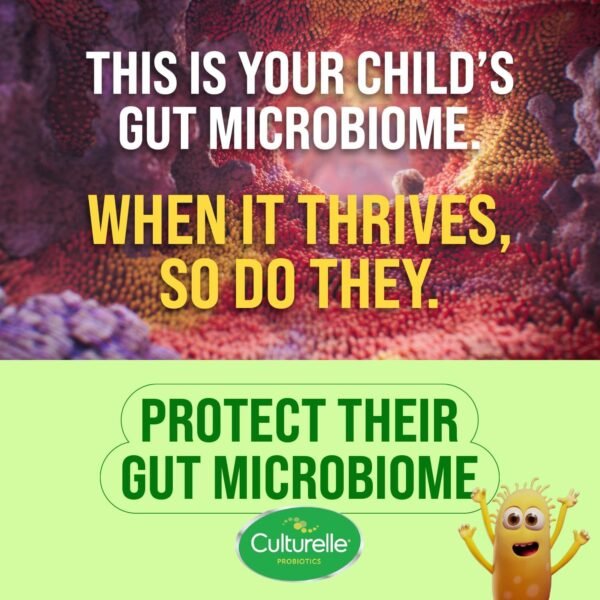 Culturelle Kids Complete Chewable Multivitamin + Probiotic For Kids, Ages 3+, 50 Count, Digestive Health, Oral Health & Immune Support - With 11 Vitamins & Minerals, including Vitamin C, D3 & Zinc - Image 5