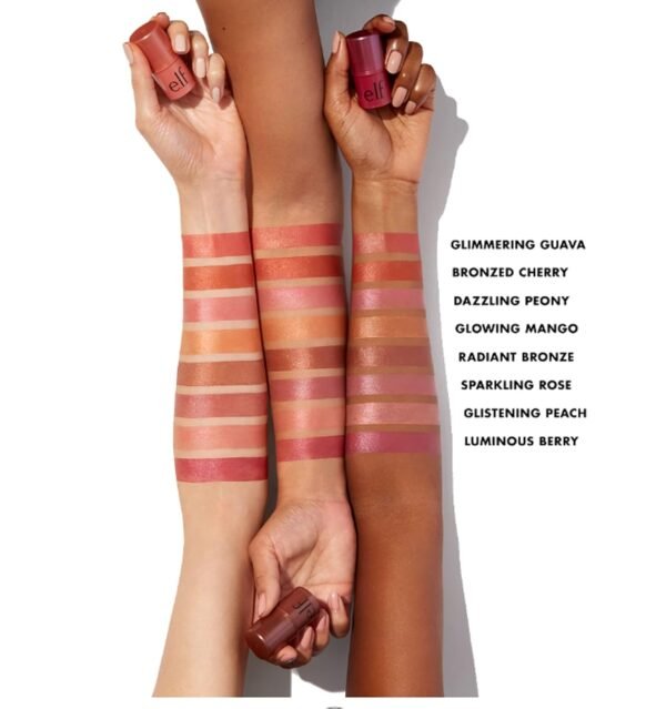 e.l.f. Monochromatic Multi Stick, Creamy, Lightweight, Versatile, Luxurious, Adds Shimmer, Easy To Use On The Go, Blends Effortlessly, Sparkling Rose, 0.17 Oz - Image 4