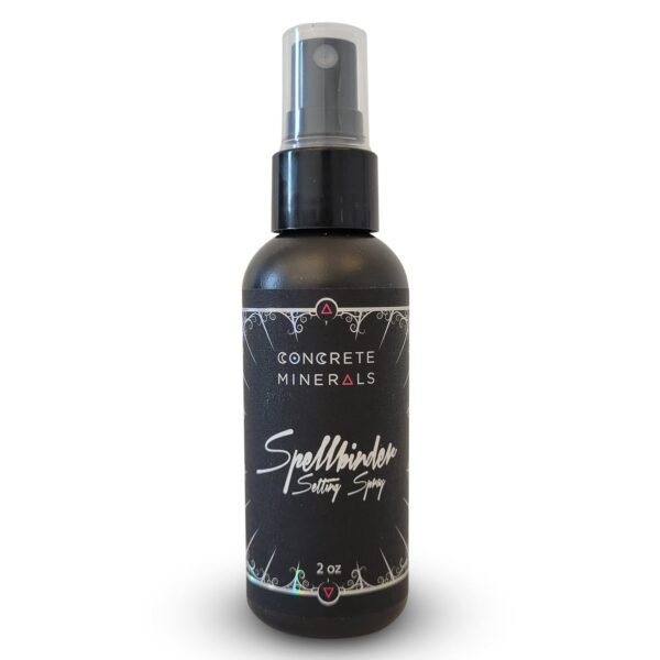 Concrete Minerals Spellbinder Setting Spray, Makeup Primer & Finishing Spray, Matte Finish, Organic Green & White Tea Extracts, 100% Vegan and Cruelty Free, 2.0 fl oz - Image 2
