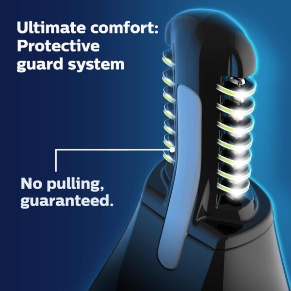 Philips Norelco Nose Trimmer 5000 for Nose, Ears, Eyebrows Trimming Kit, NT5600/62 - Image 3