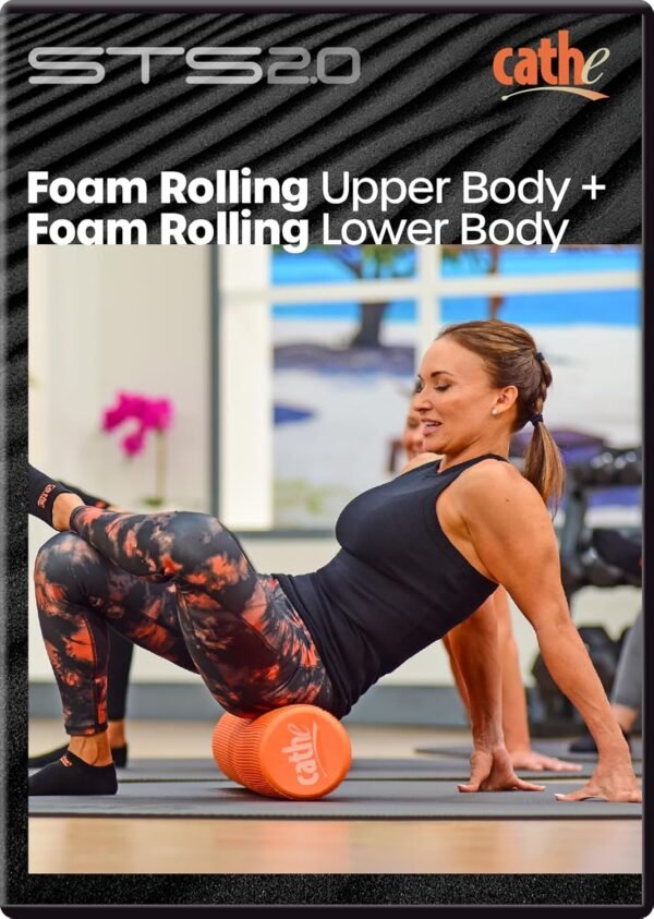 Cathe STS 2.0 Foam Rolling Upper + Lower Body Recovery Workout DVD For Women & Men - Use As a Self-Myofascial Release Techniques To Improve Mobility, Reduce Muscle Soreness, and Enhance Athletic Performance. - Image 2