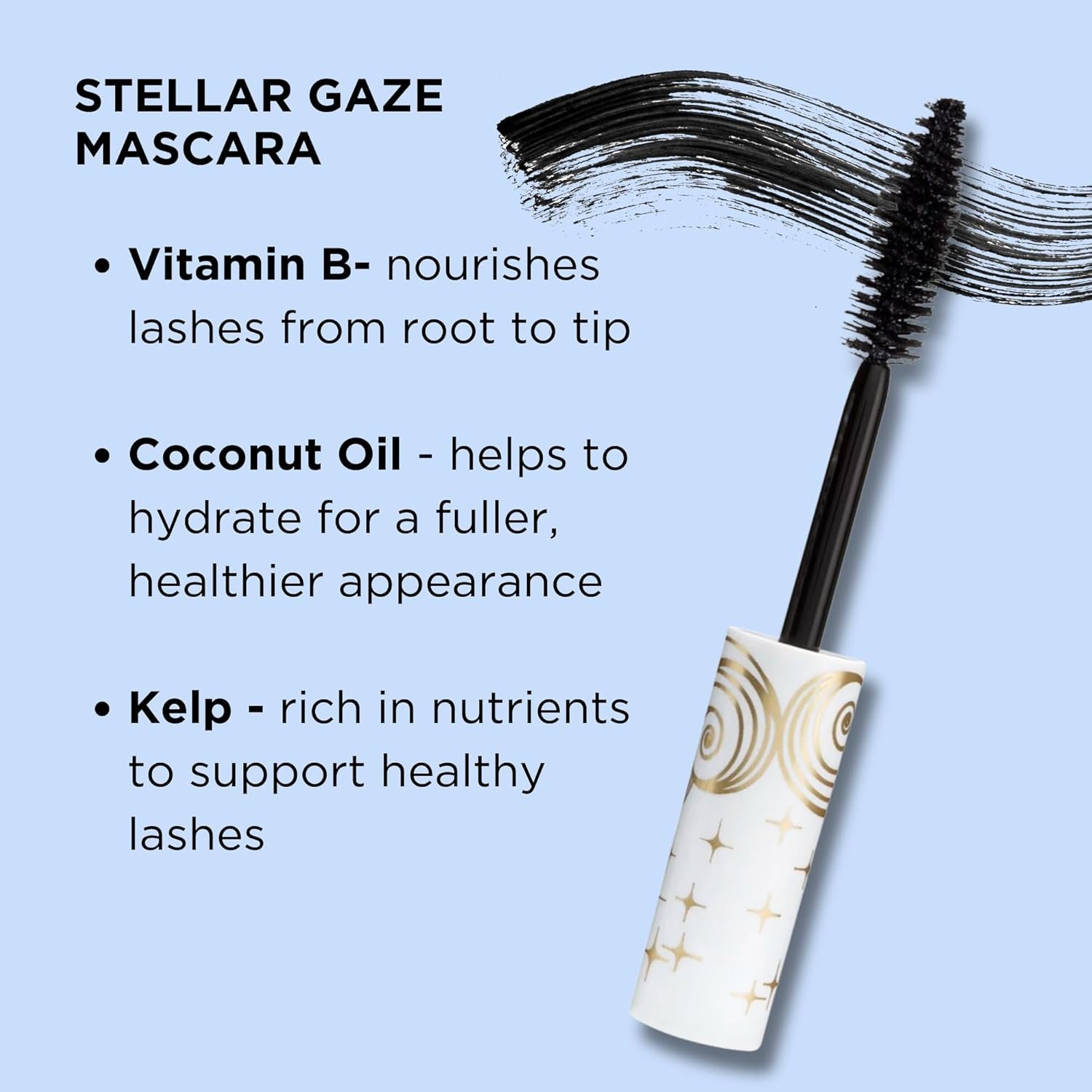 Pacifica Stellar Gaze Length & Strength Mineral Mascara (Supernova) - Image 5